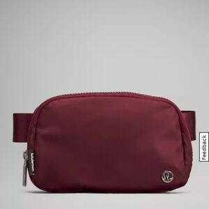 Lululemon Everywhere Belt Bag Red Merlot